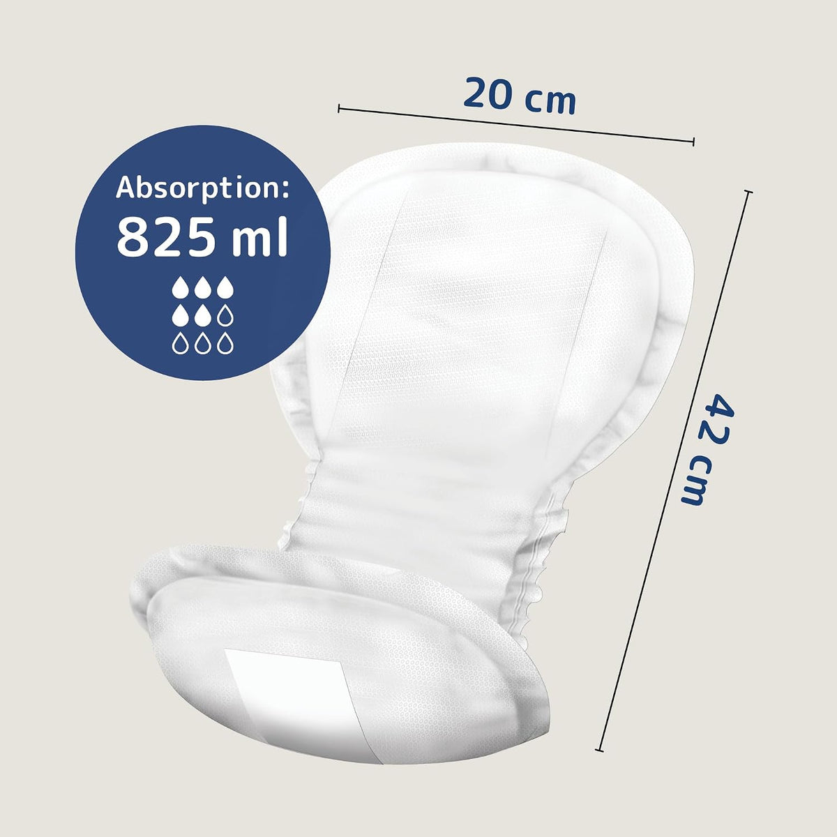 ABENA Premium Maternity Pads, Postpartum Essentials, Eco-Labelled, Extra Protection, After Birth, Breathable and Skin Friendly, Sustainable Incontinence Pads - 15PK