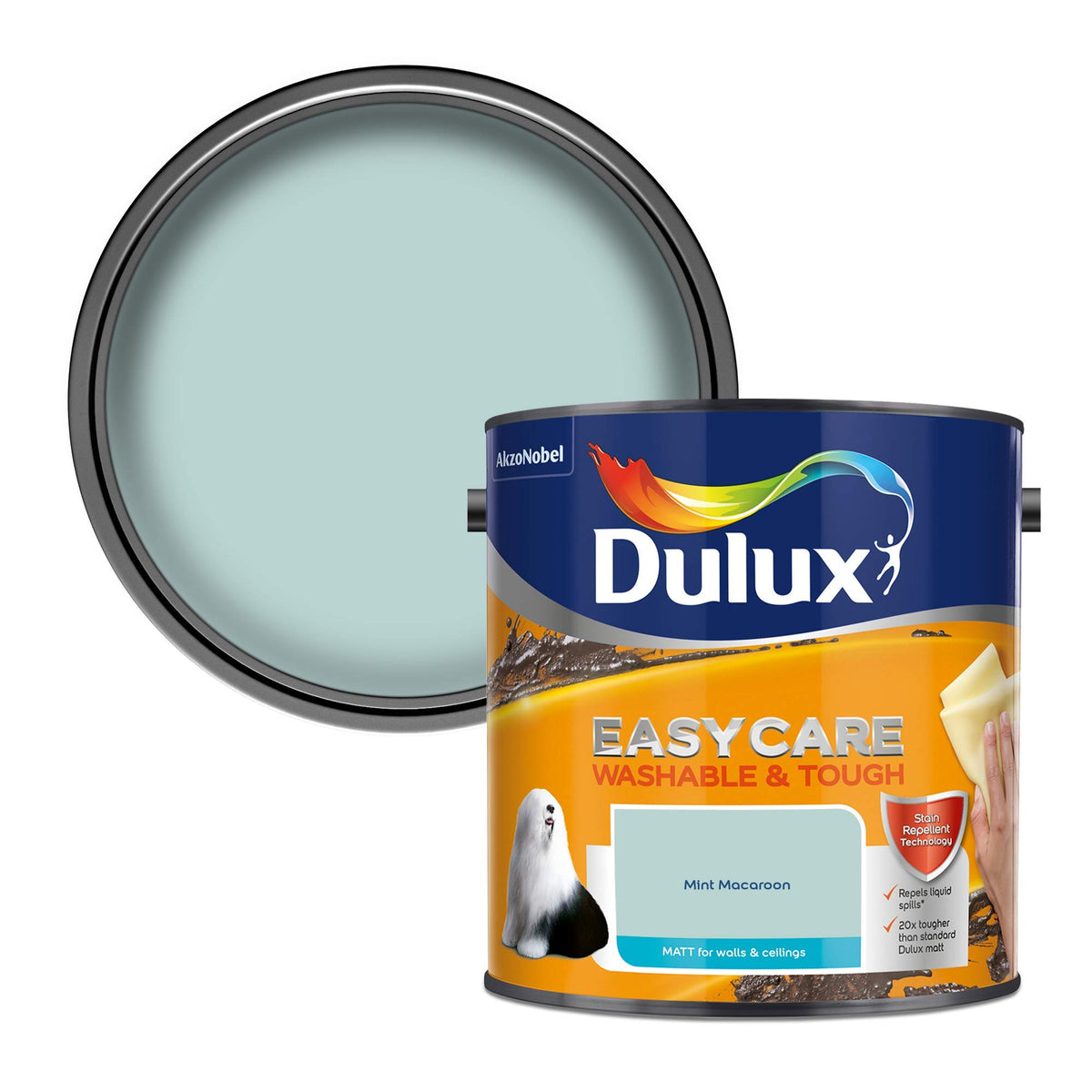 Dulux Tester Paint, White Mist, 30 ml (Pack of 1)