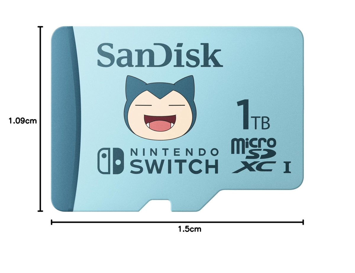 SANDISK microSD Card 128GB, Super Mario Super Mushroom Edition