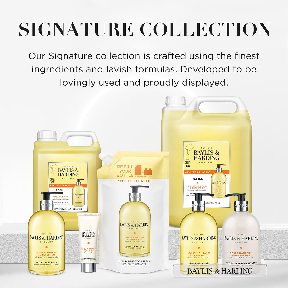 Baylis & Harding Signature Luxury Hand Wash 500ml 3 pack