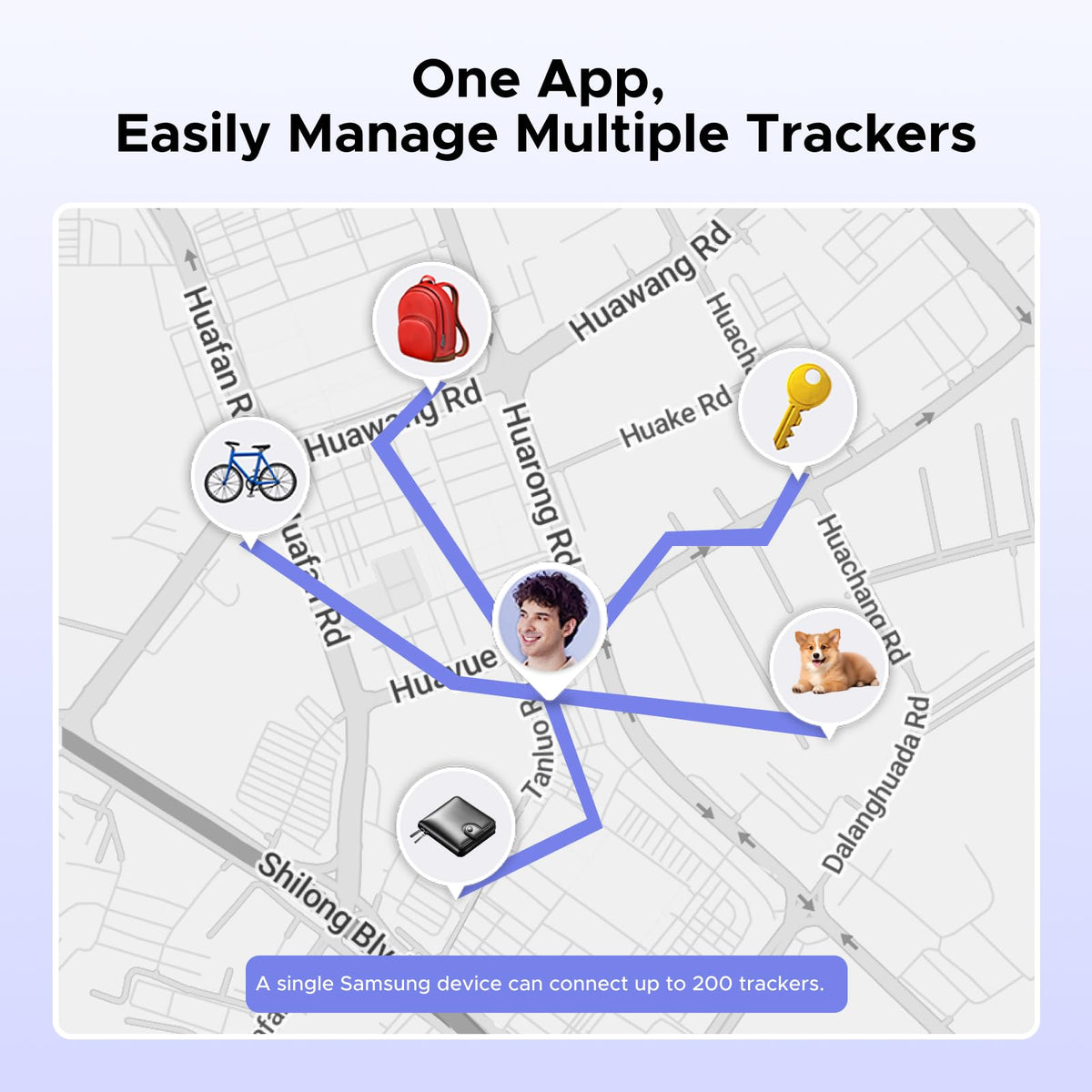 UGREEN FineTrack Slim Wallet Tracker for Apple Find My (iOS only), 1.7mm