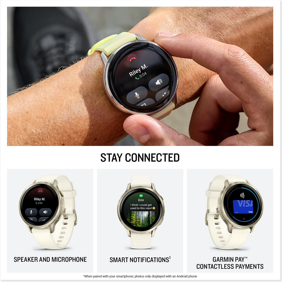 Garmin Venu 4, 45mm GPS smartwatch, Black