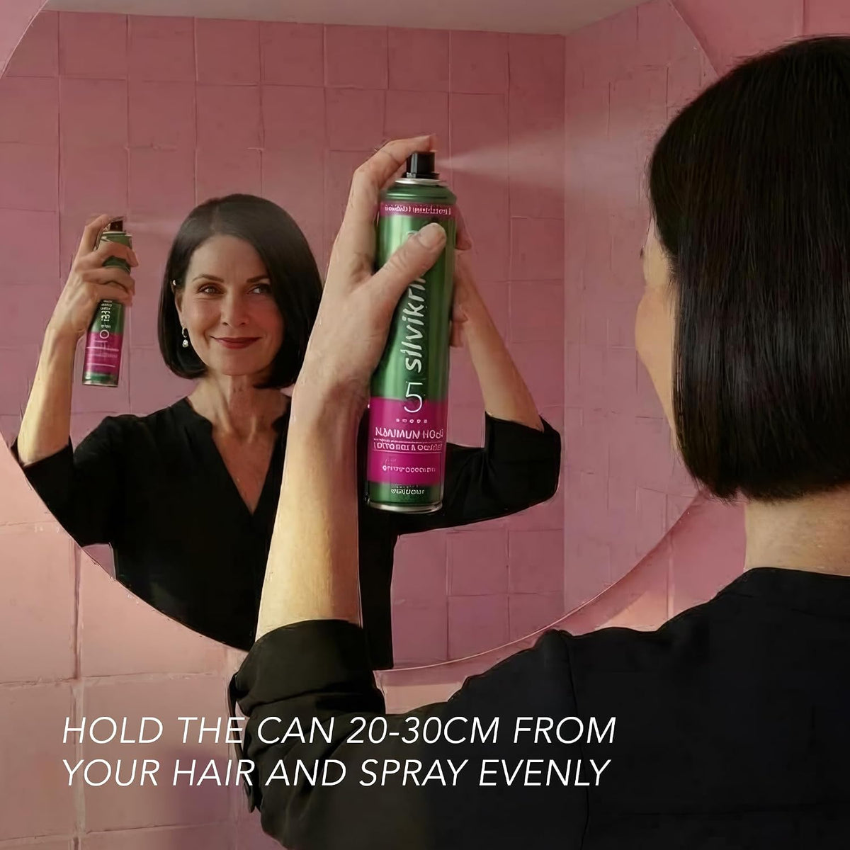Wella Silvikrin Maximum Hold Hairspray, 400ml