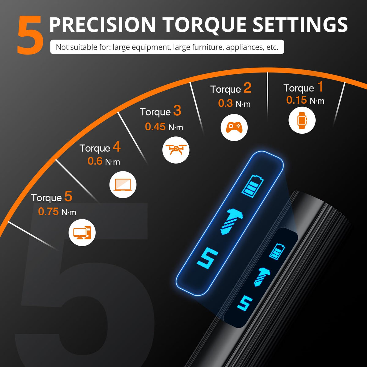 JOREST Precision Screwdriver Set, Small Screwdriver with Torx T5 T6 T8 T9, Triwing Y00, Star P5, Mini Repair Tool Kit for Laptop, Switch, PS5,Xbox, MacBook, iPhone, Ring Doorbell, Watch, Glasses