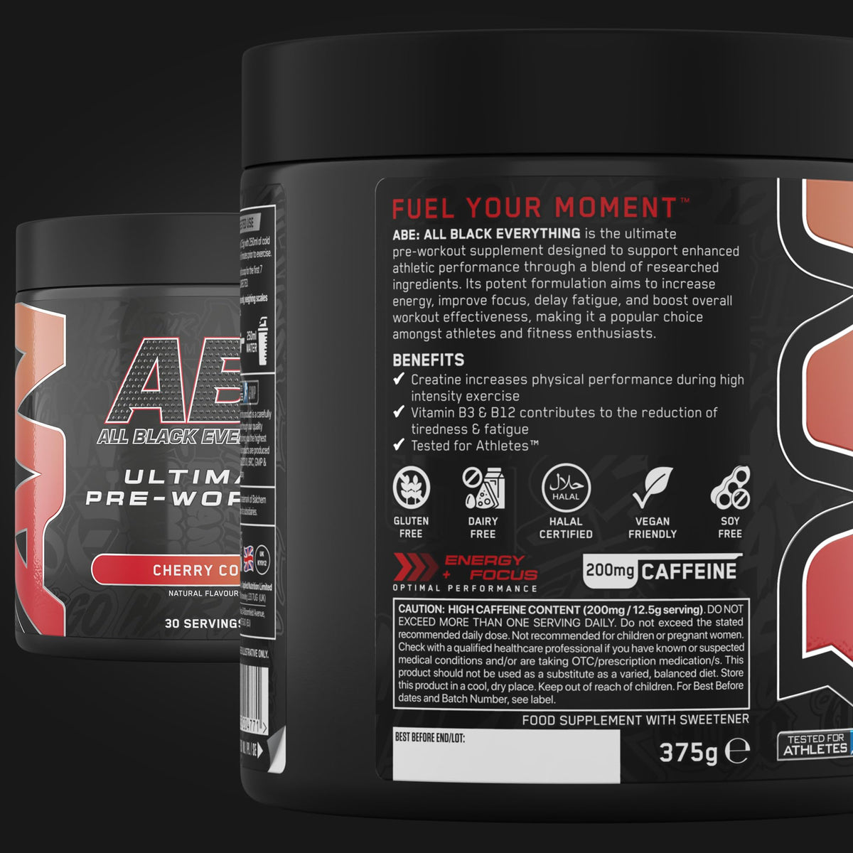 Applied Nutrition ABE Pre Workout Powder Tropical 375g