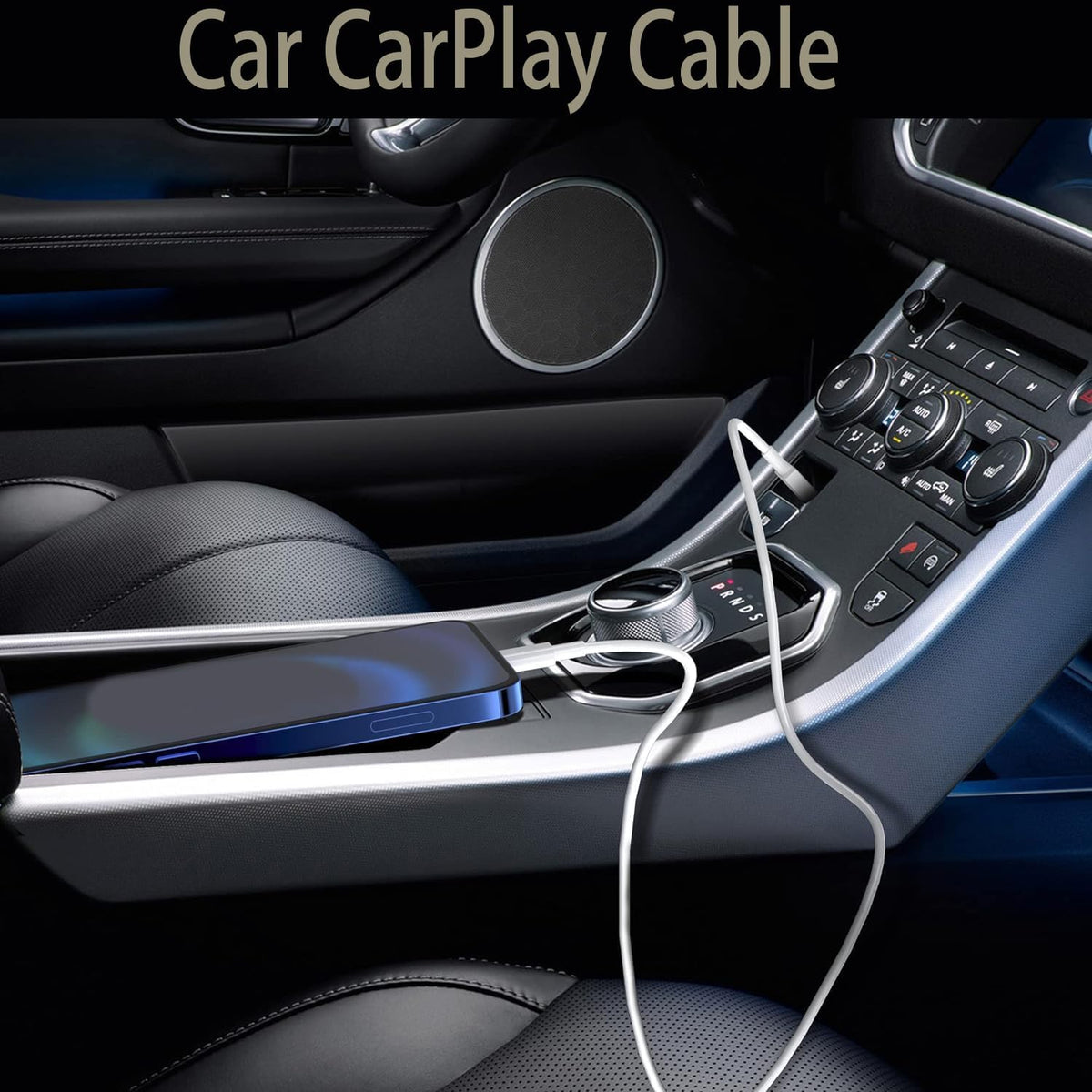 IPhone 18/17/16/15 Car Carplay Charger Cable, USB A to USB C Woven Cable Compatible for IPhone 17E, 16E,18/17/16/15 pro max, Plus, Air Charging Cord, AirPods 4/5 Pro(2nd/3rd Gen) Charging Power Cable