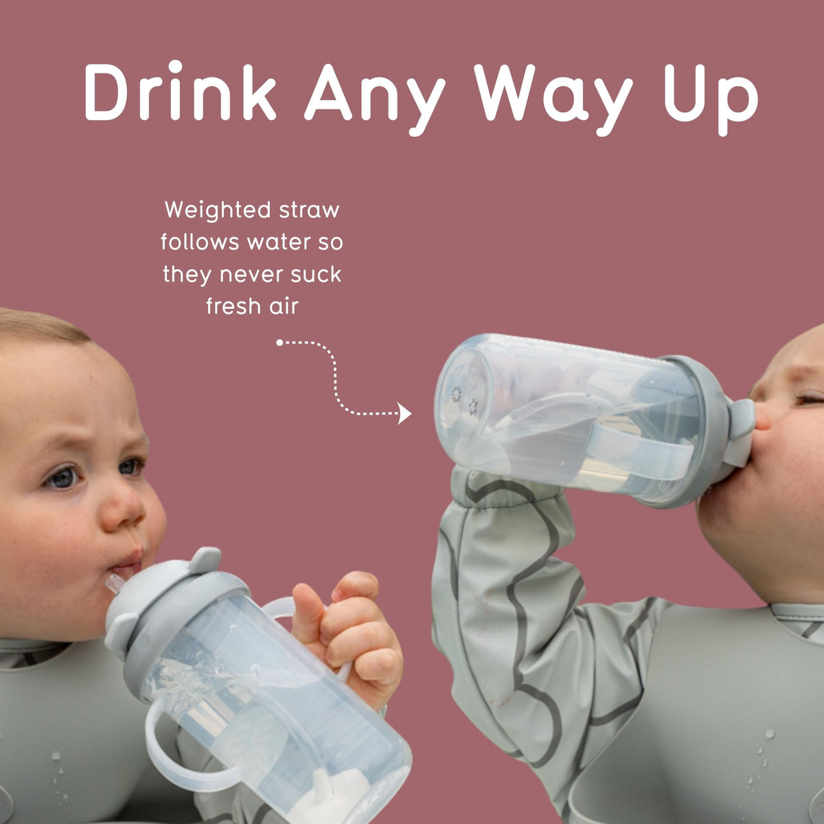 TUM TUM Tippy Up Free Flow Sippy Cup (No Valve), Sippy Cup for Toddlers, 200ml, BPA Free (Pete Polar Bear S3)