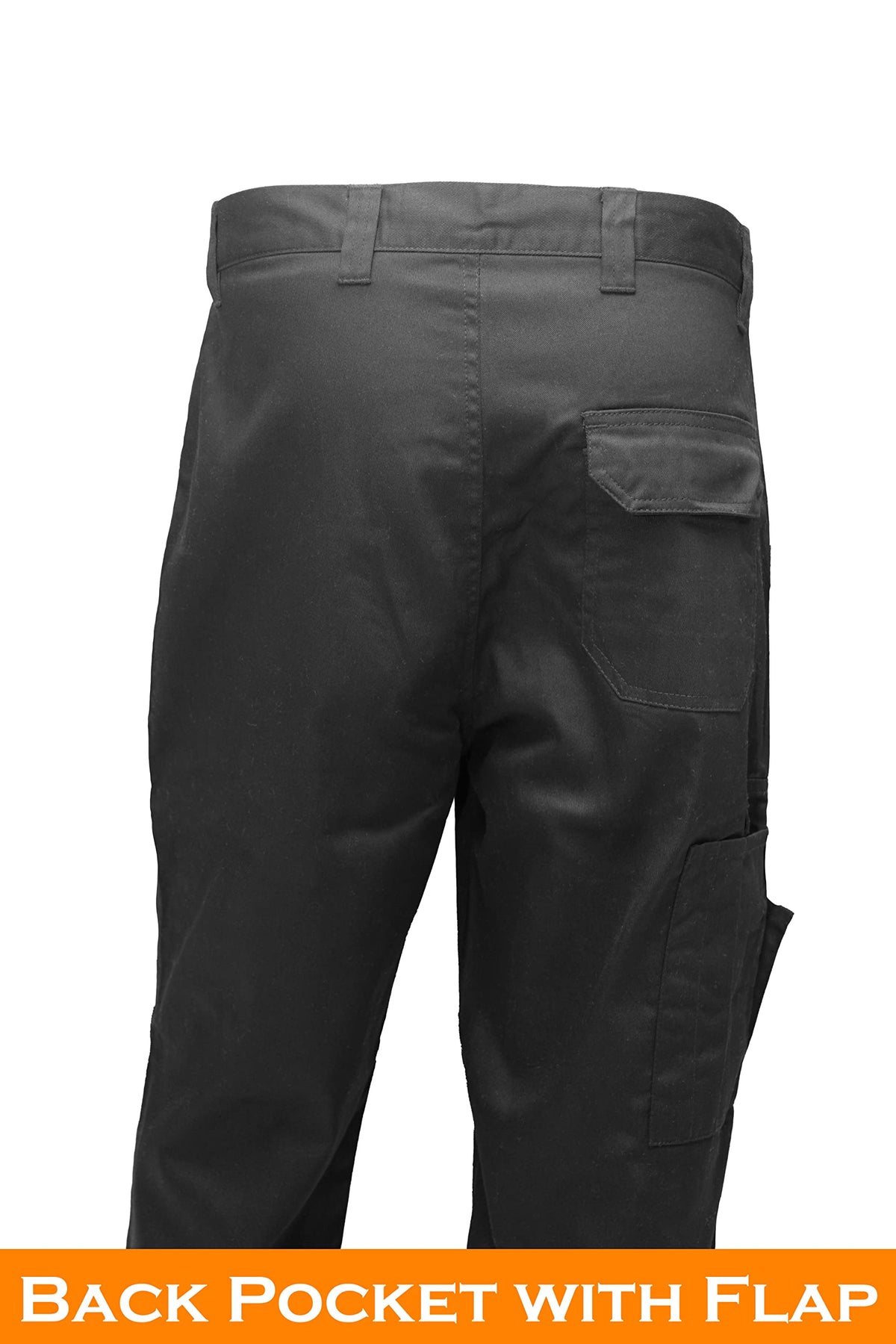 Multi Pockets Men Cargo Combat Work Trousers Work Pants with Button & Zip Fly