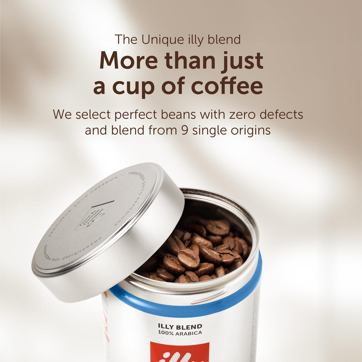illy Classico Ground Coffee for Espresso, Moka Pot, Cafetiere 250g