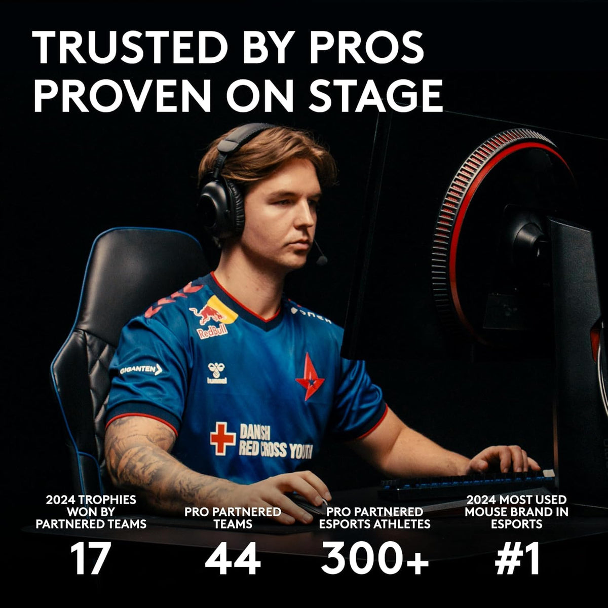 Logitech G PRO X SUPERLIGHT 2 SE Wireless Gaming Mouse, 60 g pro-grade mouse with 5 programmable buttons, 44K DPI sensor, 888+ IPS, 1 kHz report rate, USB-C charging for PC/Mac - Black
