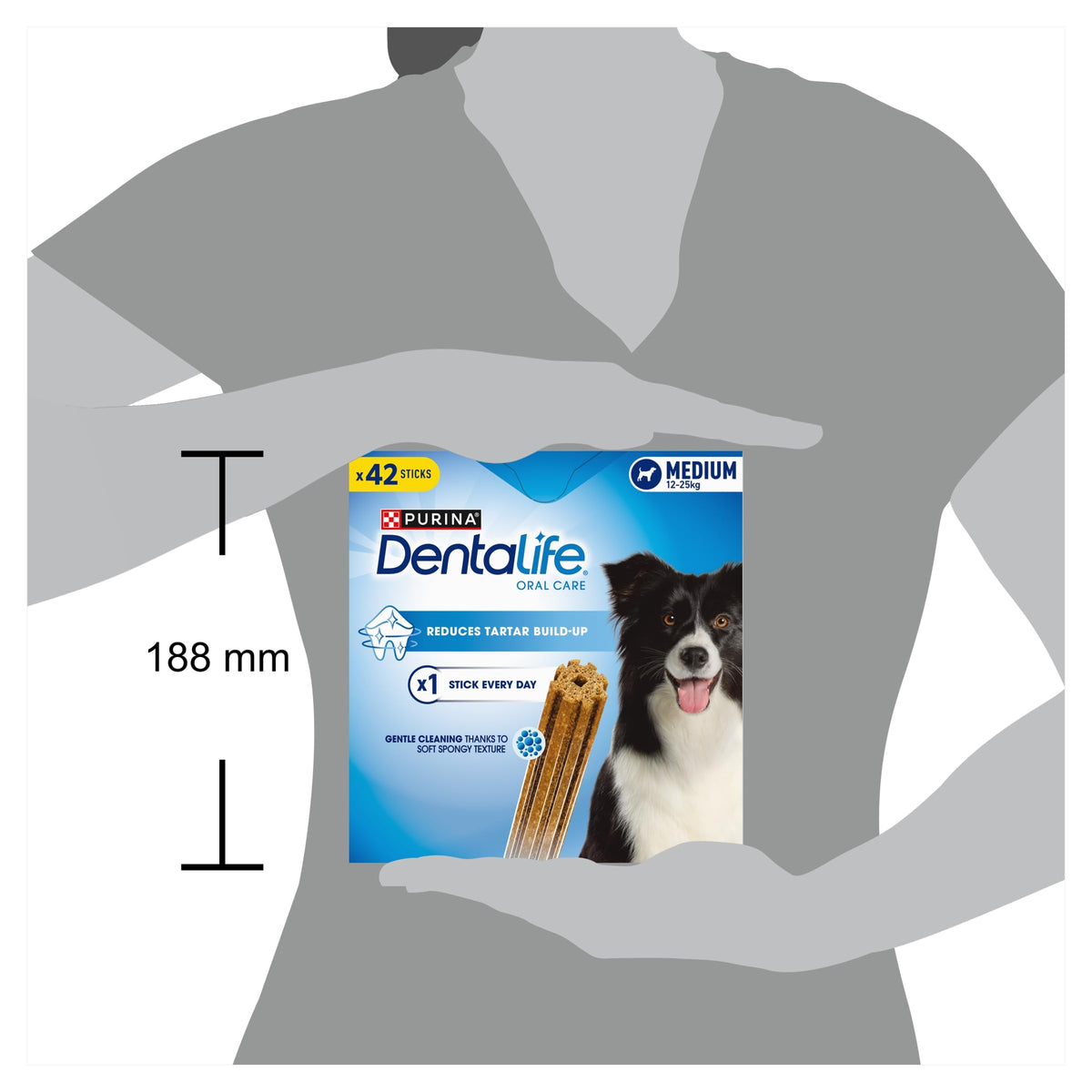 DENTALIFE Dental Chicken Cat Treats 40g (Pack of 8)
