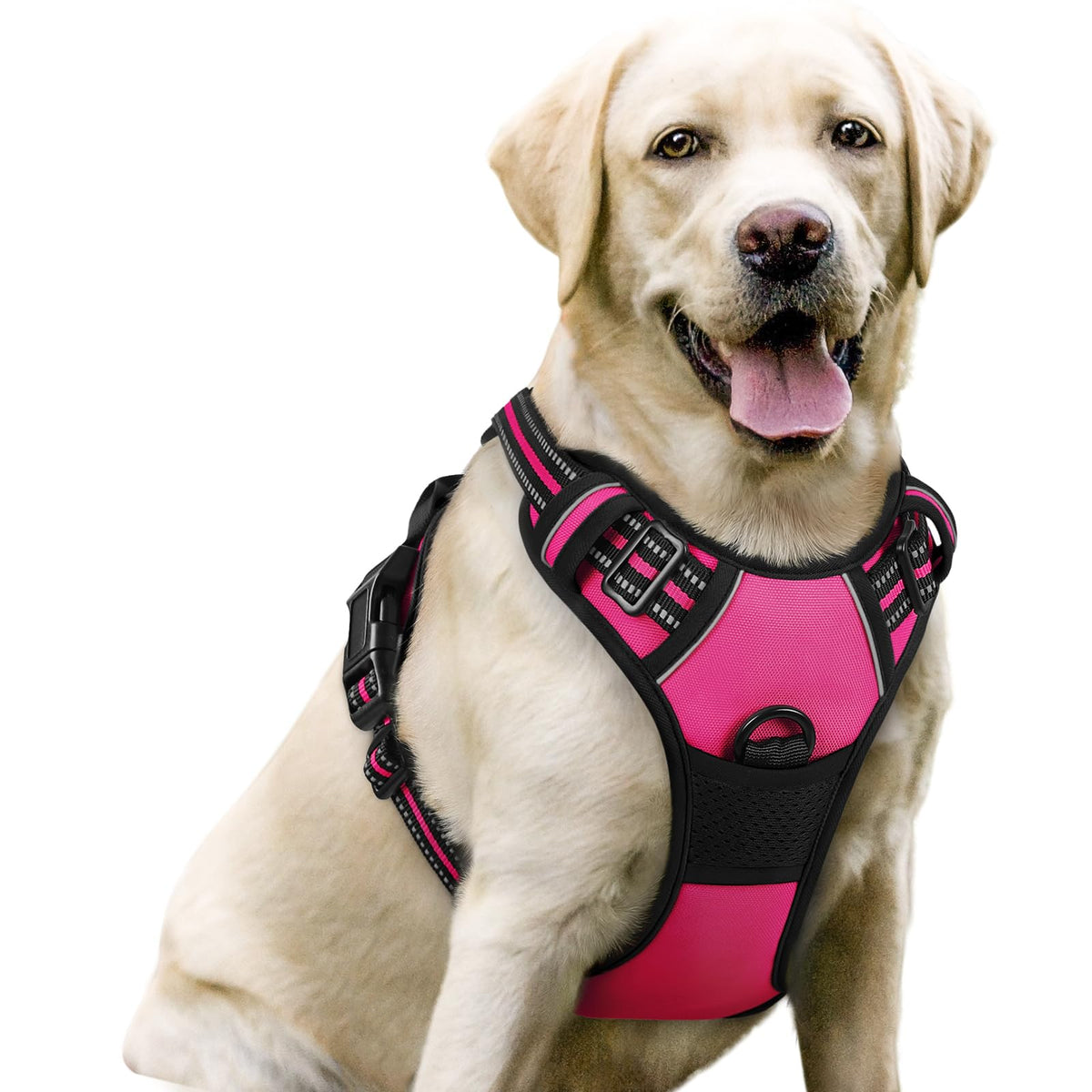rabbitgoo Dog Harness Large Dog, No Pull Vest with Front Clip & Handle