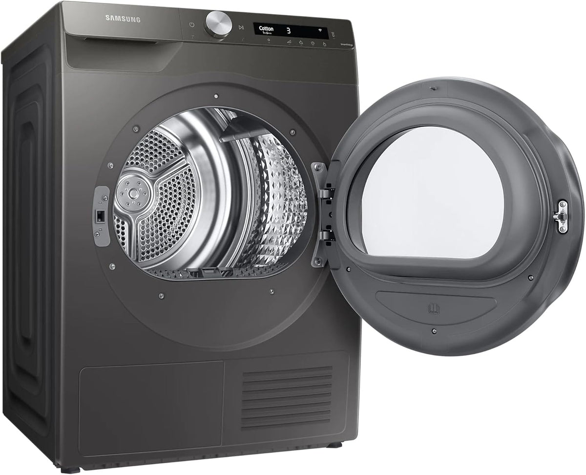 Samsung Series 5 DV80CGC0A0ABEU with OptimalDry and SmartThings, Heat Pump Tumble Dryer, 8kg
