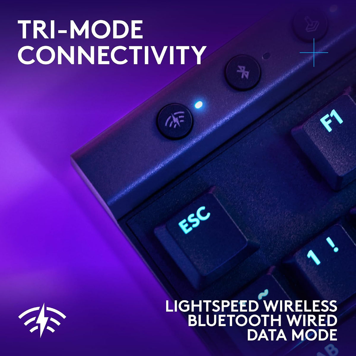 Logitech G G515 LIGHTSPEED TKL Low Profile Wireless Gaming Keyboard