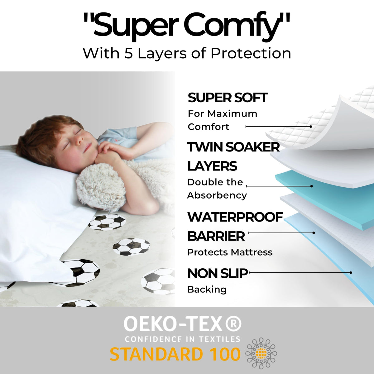 Hygge Sheets® Potty Training Bed Pads | 100% Waterproof