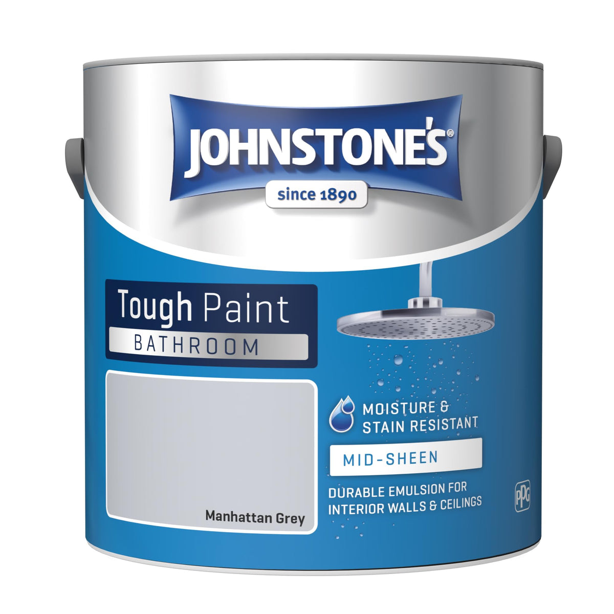 Johnstone's - Bathroom Wall & Ceiling Paint - Seashell - 2.5L
