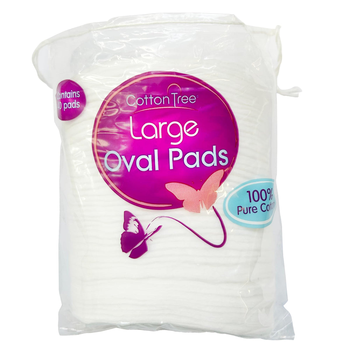 COTTON TREE 100% Pure Cotton, Super Soft, Pack of 200