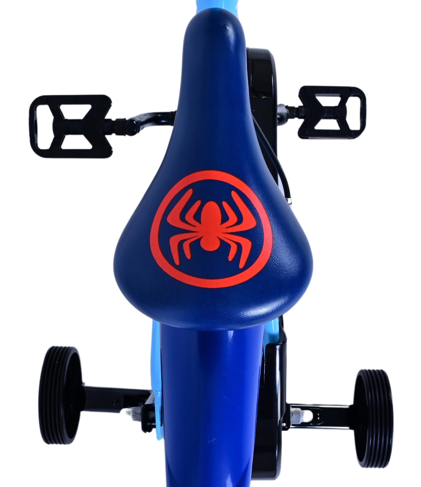 Volare Official Marvel Spider-Man Kids Bike 12" with Stabilisers — Ages 3-4