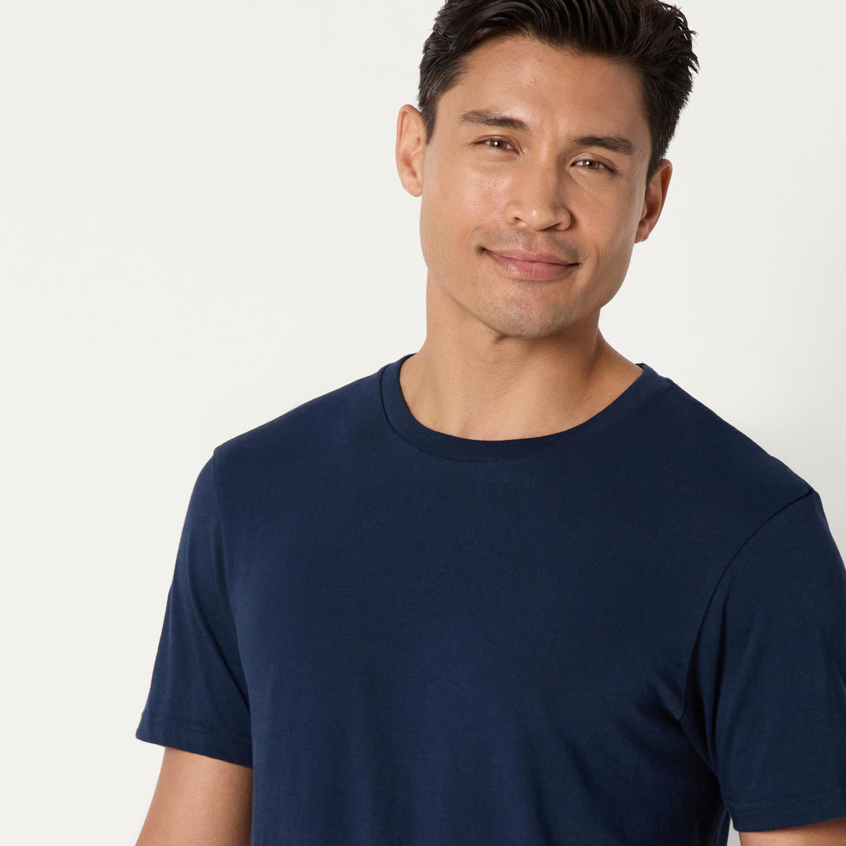 Amazon Essentials Men's Vests - Slim-Fit Cotton Crew Neck, Short and Long Sleeve T Shirt, Pack of 6, Undershirt and Vests for Men