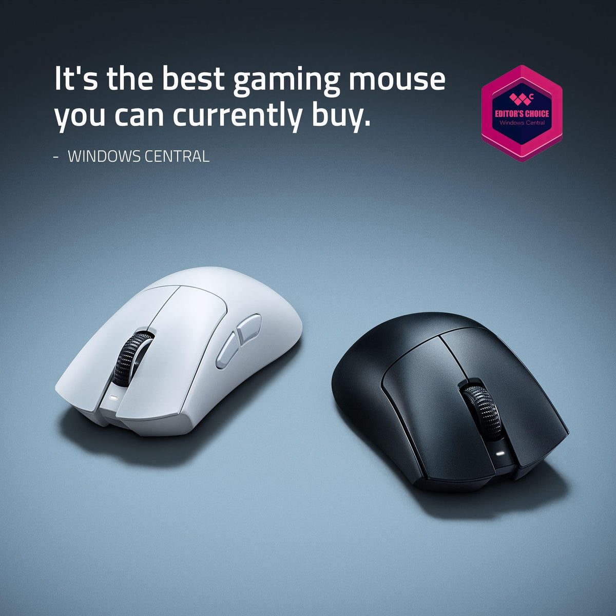 Razer DeathAdder Essential (2021) - Wired Gaming Mouse (Optical Sensor, 6400 DPI, 5 Programmable Buttons, Ergonomic Form Factor) White