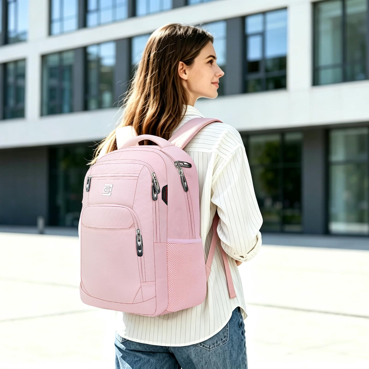KASIBON Laptop Backpack for Men, Anti-Theft Travel Backpack Business