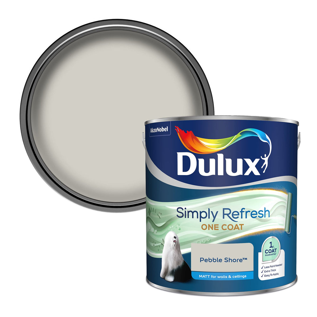 Dulux Tester Paint, White Mist, 30 ml (Pack of 1)