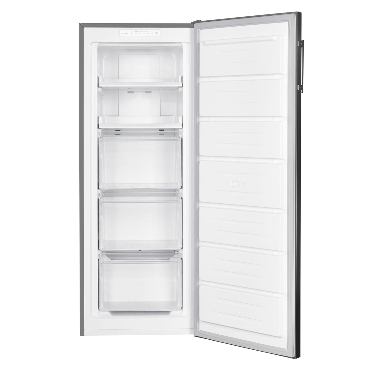 Teknix UC48F2W Freestanding Undercounter Freezer - 48cm Width / 60 Litre Capacity - Suitable for Outbuildings - 3 Large Compartments - 4 Star Freezer Rating - White