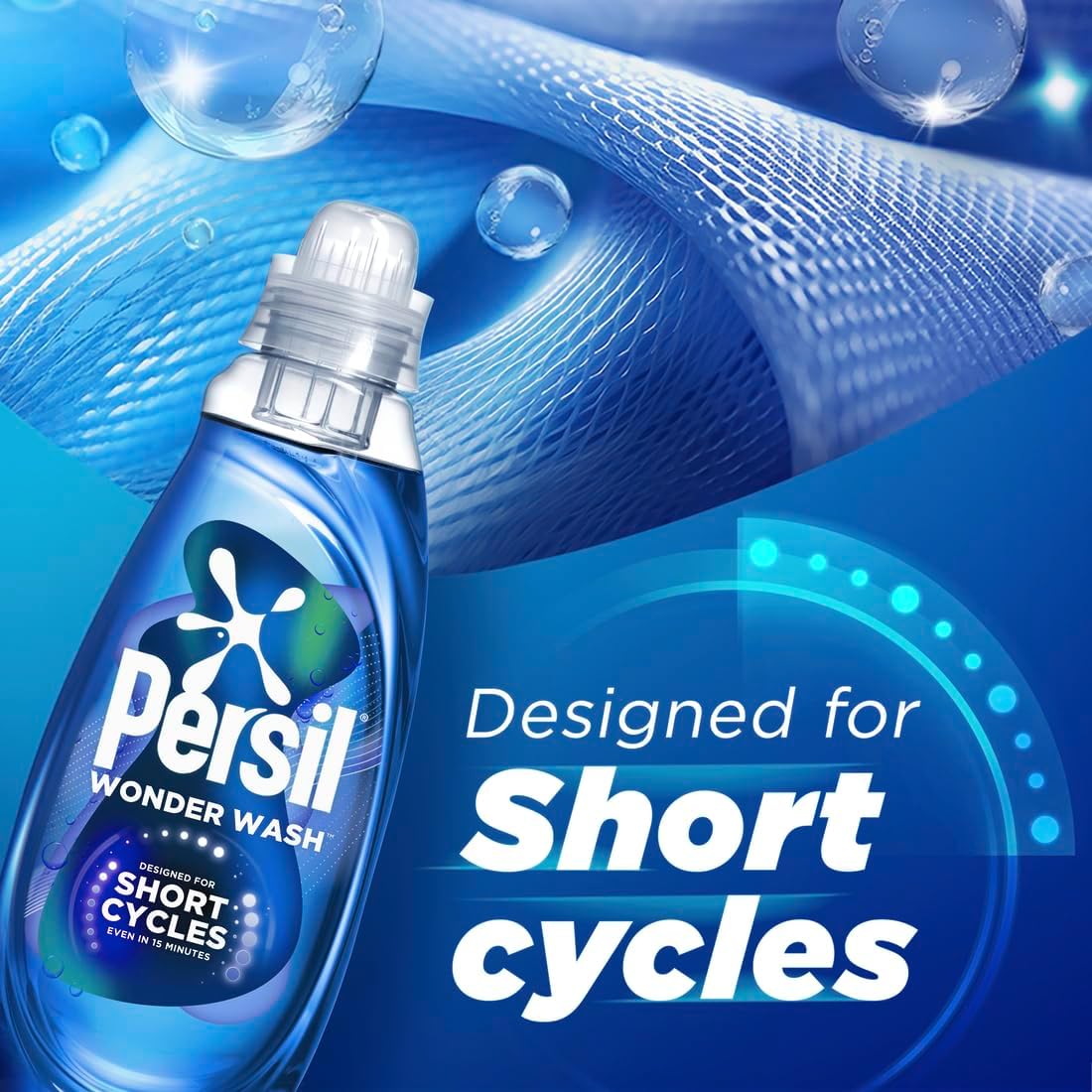 Persil Wonder Wash Odour Defy Bio Liquid Laundry 1.485 L (55 washes)