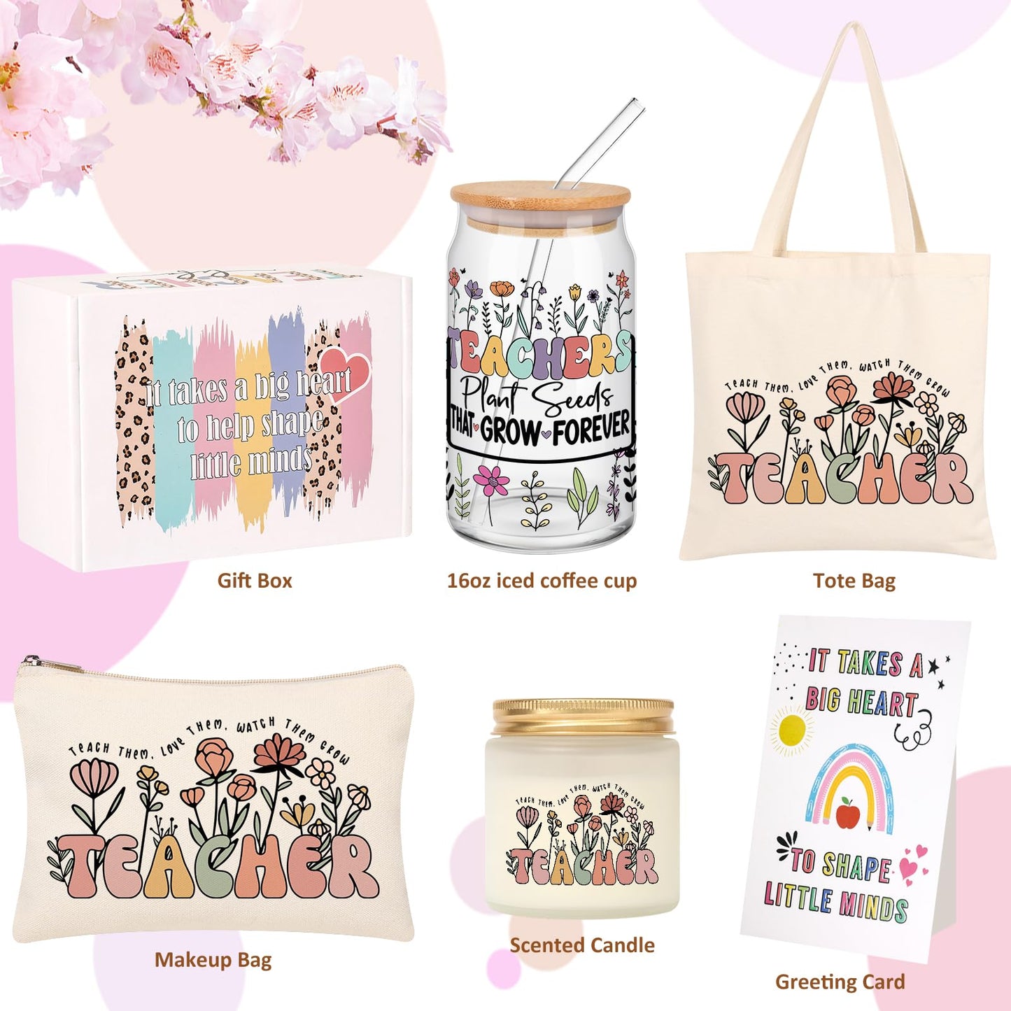 Teacher Appreciation Gifts - Back to School & End of Year Thank You Gift Boxes for Women