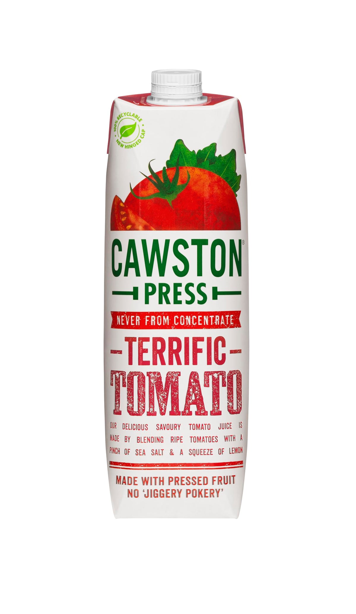 Cawston Press Brilliant Beetroot Pressed Juice 1 litre (Pack of 6) - Pure Pressed Beetroot, Vegan, No Added Sugar