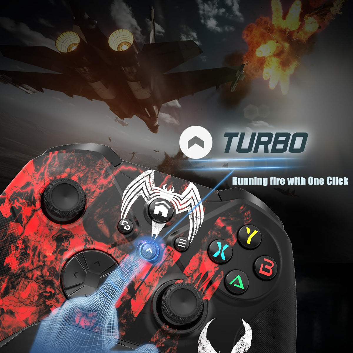 Lapezei Wireless Controller for Xbox Series S/X, Xbox One/PC, Bluetooth Gamepad with Back Paddles, Quadruple Vibration, Turbo, Macro, 3.5mm Audio Jack