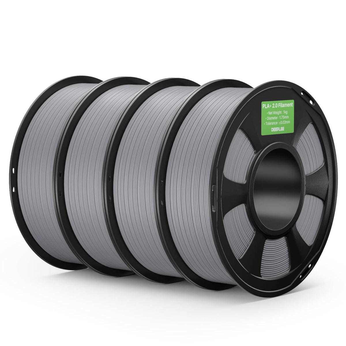 DEEPLEE PLA Plus 1.75mm Filament Beige/Brown 2KG Bundle