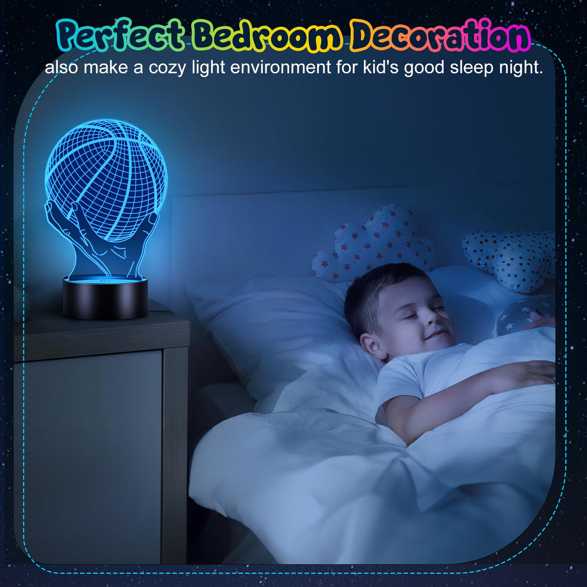 Linkax Horse Gifts for Boys, 3D Illusion Night Light for Girl Bedroom Decor