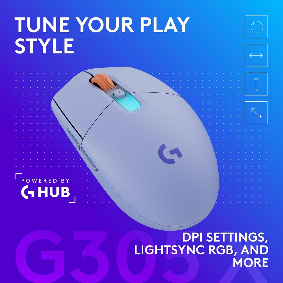 Logitech G G305 LIGHTSPEED Wireless Gaming Mouse