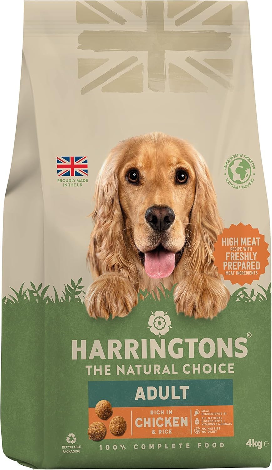 Harringtons Complete Dry Adult Dog Food Turkey & Veg 15kg