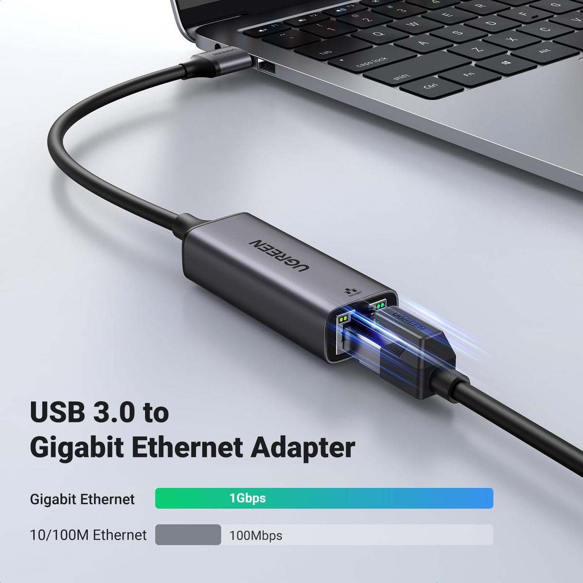UGREEN USB C to Ethernet Adapter, Gigabit Wired Network Adapter