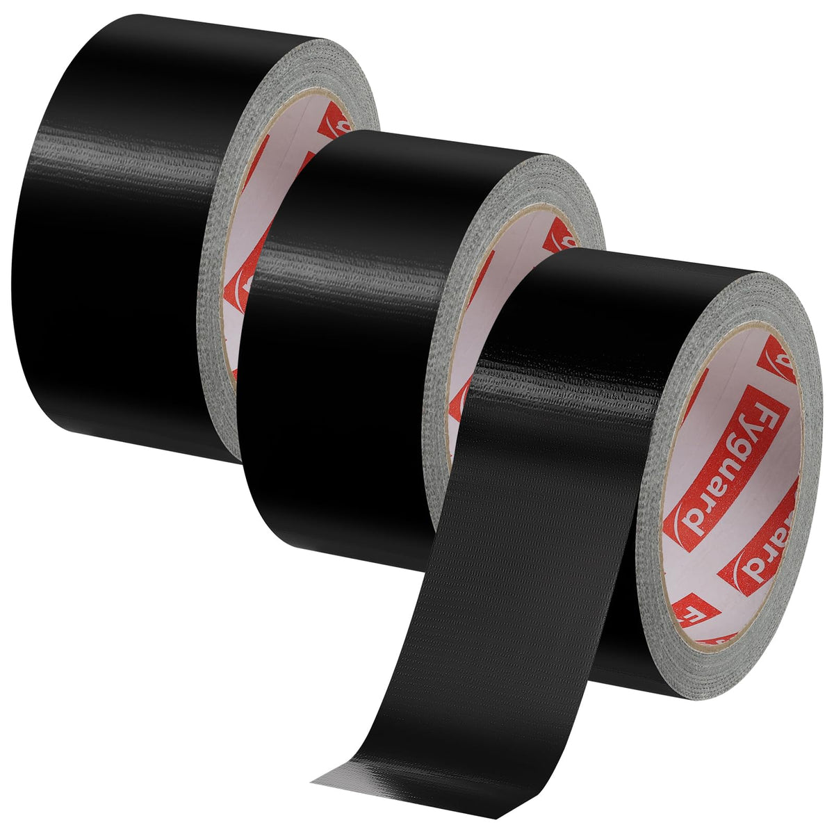 3 Rolls Duct Tape 48mm x 18m 8.5Mil, Silver Gaffer Tape 210μ