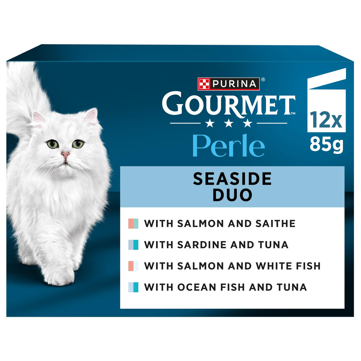GOURMET Perle Delighters Collection in Gravy Wet Cat Food 40x85g