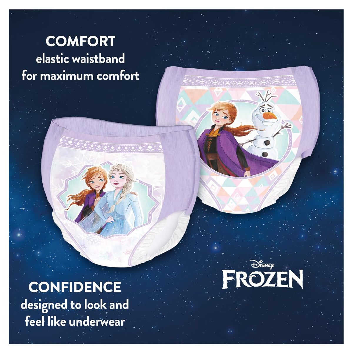HUGGIES DryNites Pyjama Pants, Girl's 4-7 Years (17-30KG), 30 x Bedwetting Pants, Up to 100% Leak Free Nights