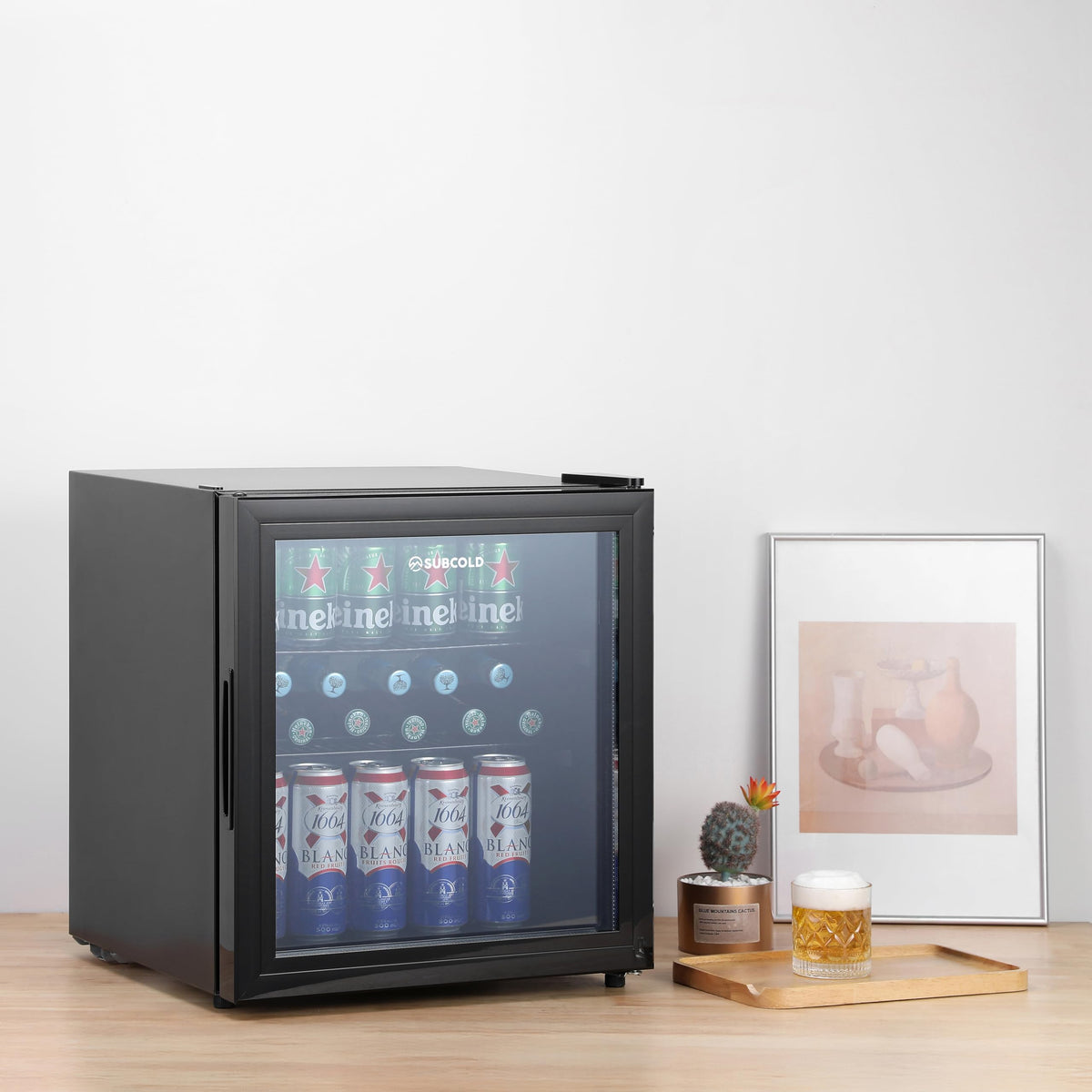 Subcold Cave35 Beer Fridge | 35L | 0-8°C | LED | Stainless Steel Door