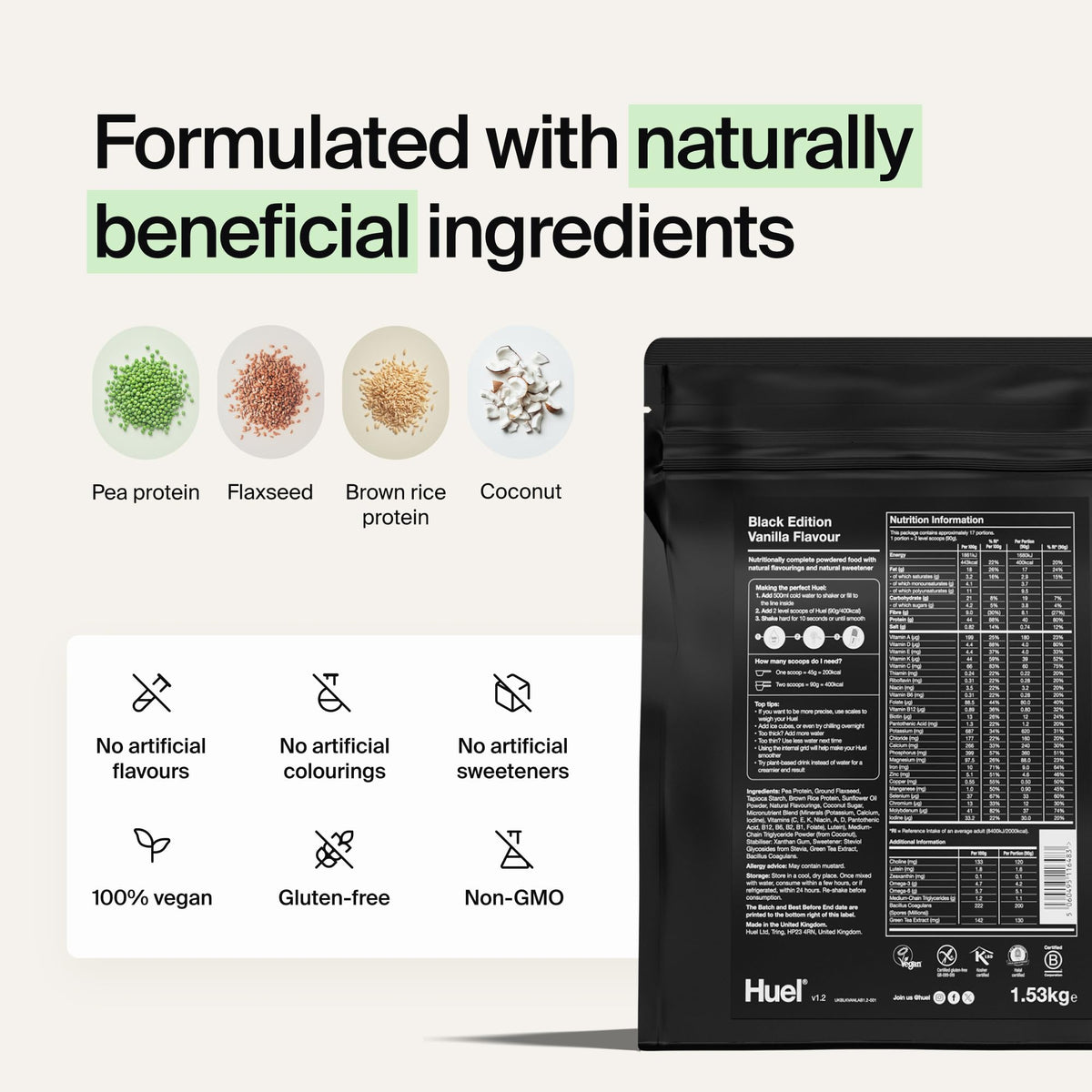 Huel Black Edition Powder Scoop | 94ml Powder Scoop