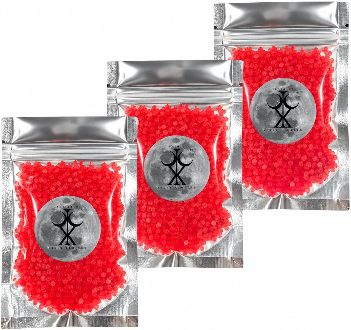 CICIX 3x Luxury Scented Crystals Bundle. 130+ Scent Options. Sizzlers Simmering Granules for Oil Burners. Strong Wax Melt Alternative. Handmade in England. (Daisy's)