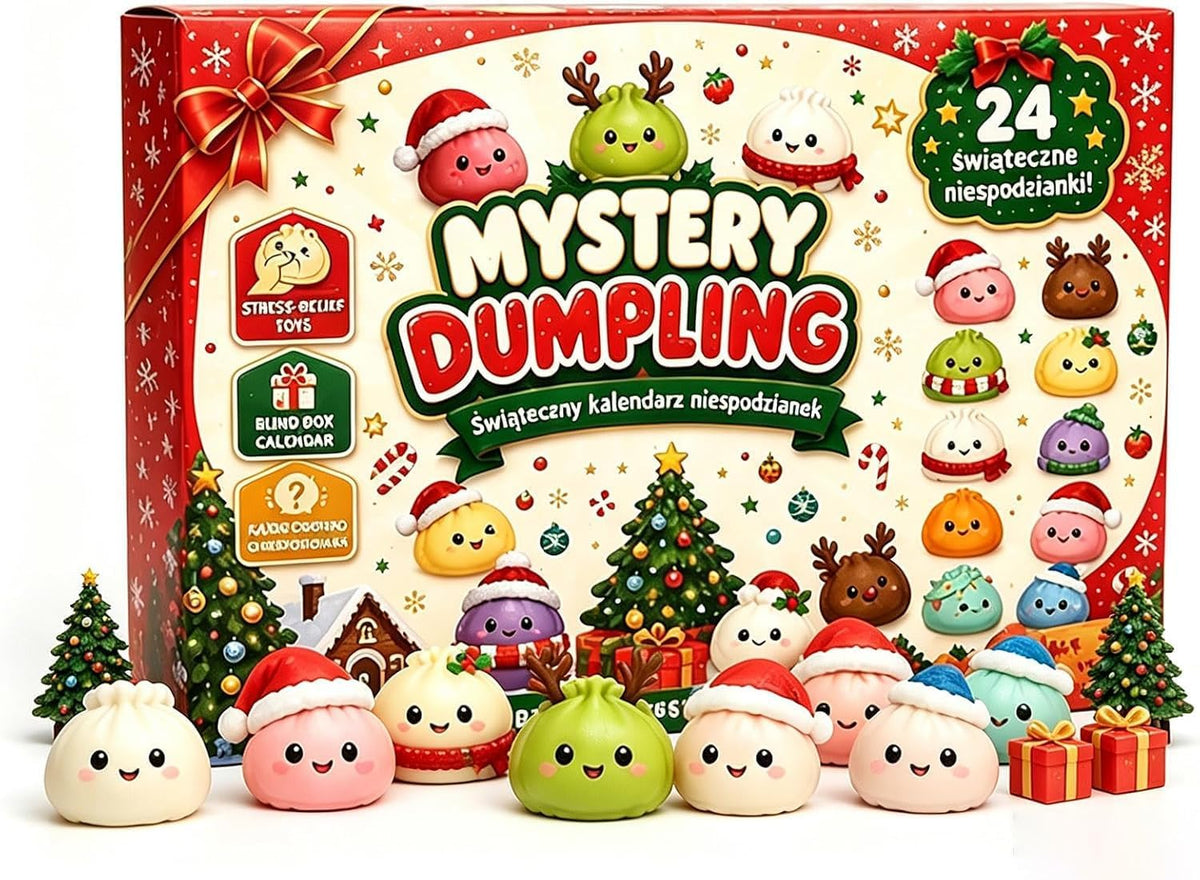 2026 Christmas Advent Calendar, 24 Days Squishies，B