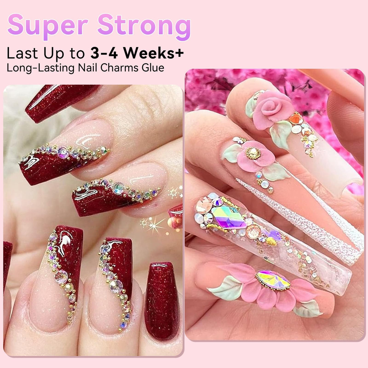 Makartt Nail Glue Extra Strong, New Super Semi Solid for Press-On Nails