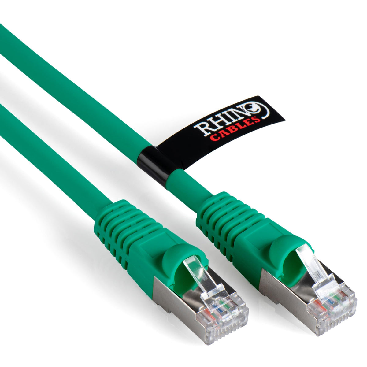 rhinocables CAT 6a Ethernet Cable | 10Gbps S/FT High-Speed & Large Bandwidth Data Transfer | Reliable LAN Network RJ45 Cable | Wi-Fi Broadband Cable for Seamless Gaming & Streaming (0.25m, Pink)