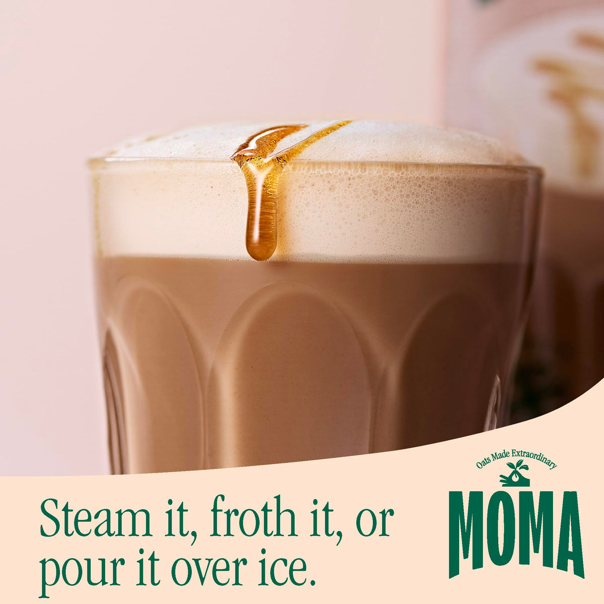 MOMA Pistachio Oat Drink • 1L • No Added Sugar • Vegan, Nut Free & GF
