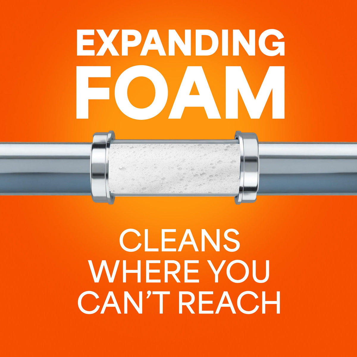 Mr Muscle Drain Foamer (500 ml) Drain Cleaning Foam to Unblock & Eliminate Odour