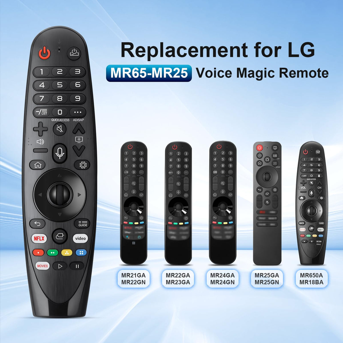 Universal for Samsung TV Remote Replacement【2 Pack】