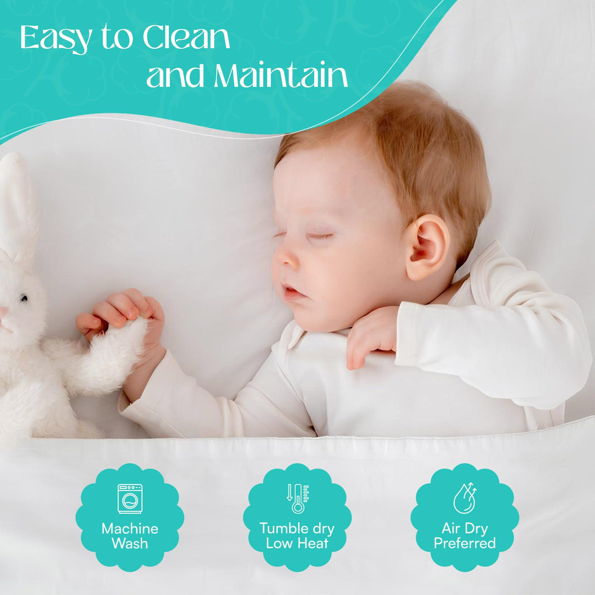Pack of 2 Crib Fitted Sheets - 100% Jersey Cotton Next2Me Crib Sheets 50x85 cm - Compatible with Next2Me Cribs (Pack of 2 - Grey)