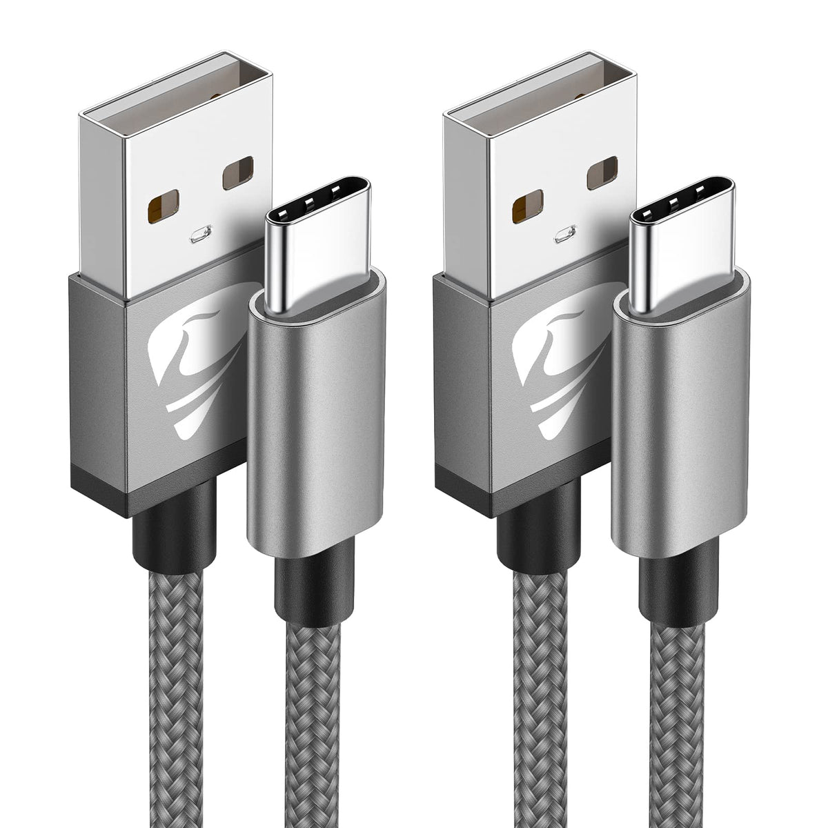 Yosou USB C Charger Cable 2M 2Pack USB A to USB C Type C Charger Fast Charging 3A Lead Braided for Samsung Galaxy S22 S21 S20,Pixel 8 7 6,PS5,Switch